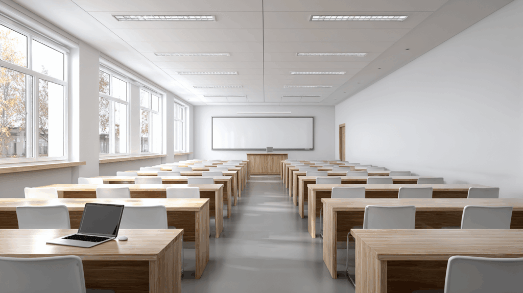 Aula grande universidad